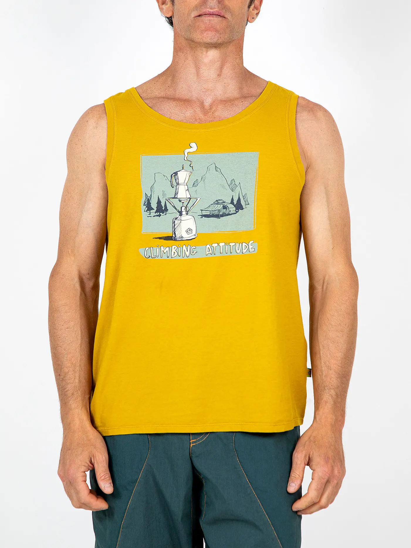 E9 | Herren Klettertank Caffee | 
